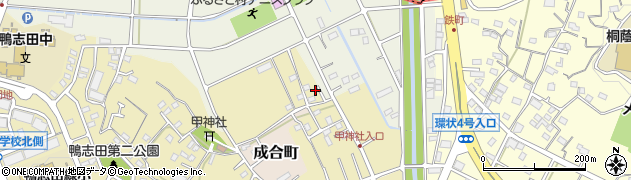 神奈川県横浜市青葉区鴨志田町228周辺の地図