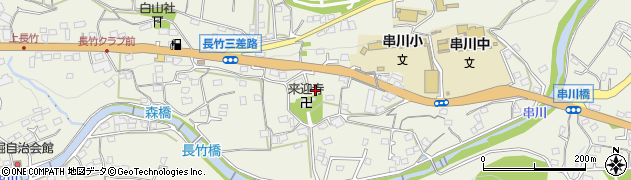 神奈川県相模原市緑区長竹1412周辺の地図
