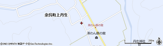 滋賀県長浜市余呉町上丹生2481周辺の地図