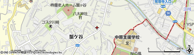 神奈川県川崎市高津区蟹ケ谷150周辺の地図
