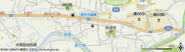 神奈川県相模原市緑区長竹1275周辺の地図