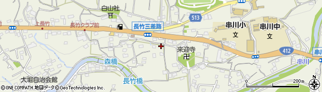 神奈川県相模原市緑区長竹1277周辺の地図