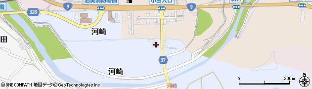 鳥取県岩美郡岩美町河崎294周辺の地図