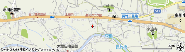 神奈川県相模原市緑区長竹1167周辺の地図
