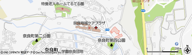神奈川県横浜市青葉区奈良町1757周辺の地図