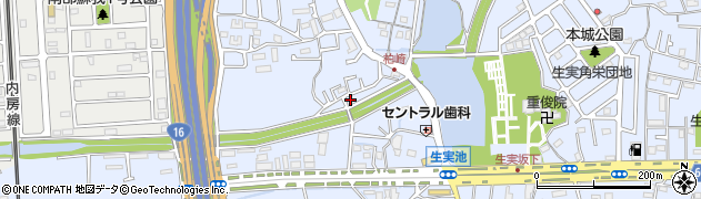 千葉県千葉市中央区生実町907周辺の地図