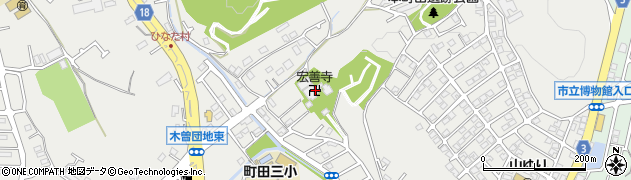 宏善寺周辺の地図