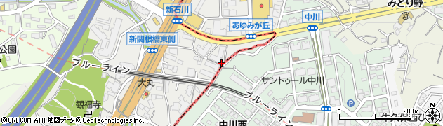 神奈川県横浜市青葉区荏田町69周辺の地図