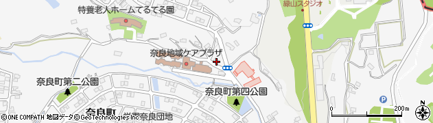 神奈川県横浜市青葉区奈良町2318周辺の地図