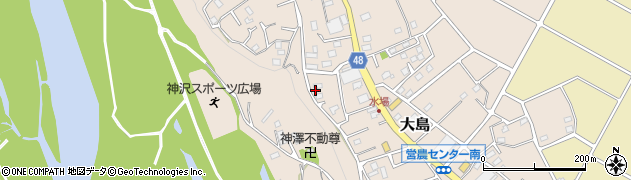 神奈川県相模原市緑区大島2698周辺の地図