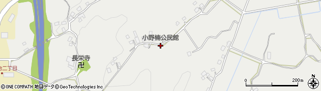小野楠公民館周辺の地図