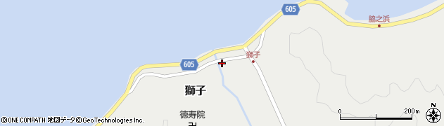 京都府宮津市獅子504周辺の地図