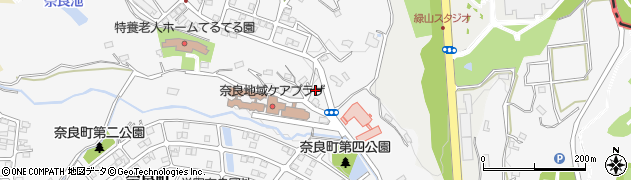 神奈川県横浜市青葉区奈良町2320周辺の地図
