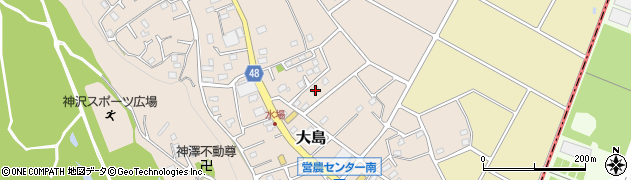 神奈川県相模原市緑区大島2093周辺の地図