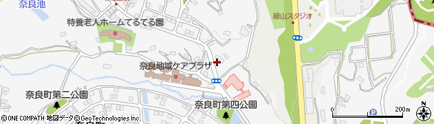 神奈川県横浜市青葉区奈良町2323周辺の地図