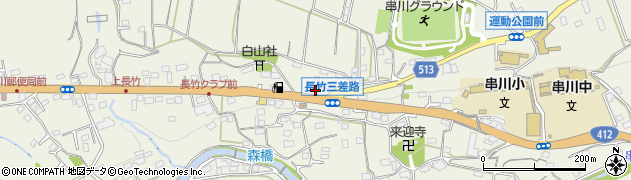 神奈川県相模原市緑区長竹1226周辺の地図