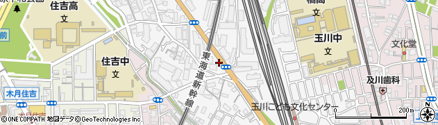 神奈川県川崎市中原区市ノ坪361周辺の地図