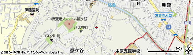 神奈川県川崎市高津区蟹ケ谷144周辺の地図