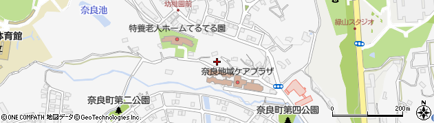神奈川県横浜市青葉区奈良町1767周辺の地図