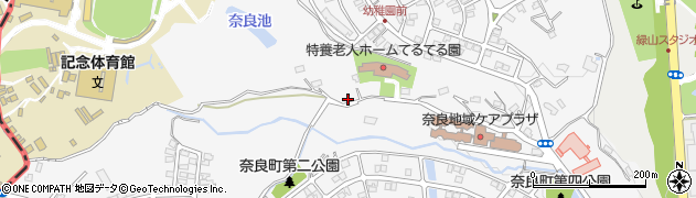 神奈川県横浜市青葉区奈良町1721周辺の地図
