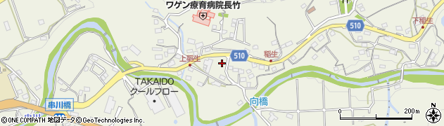神奈川県相模原市緑区長竹554周辺の地図