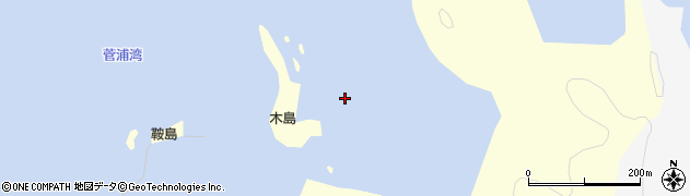 木島周辺の地図