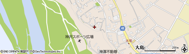 神奈川県相模原市緑区大島2572周辺の地図