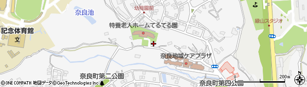 神奈川県横浜市青葉区奈良町1737周辺の地図