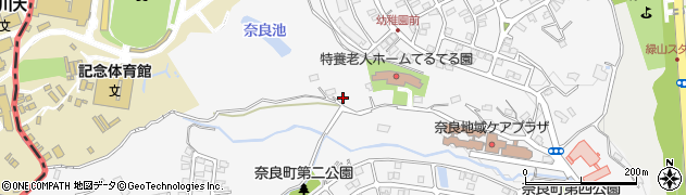 神奈川県横浜市青葉区奈良町2582周辺の地図