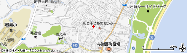 京都府与謝野町（与謝郡）岩滝周辺の地図