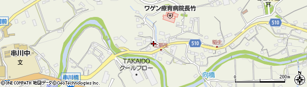 神奈川県相模原市緑区長竹669周辺の地図