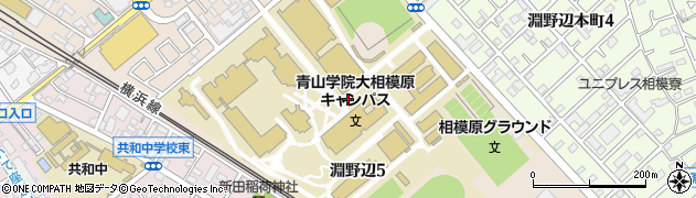 神奈川県相模原市中央区淵野辺5丁目10周辺の地図