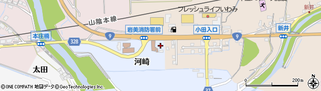 鳥取県岩美郡岩美町河崎266周辺の地図