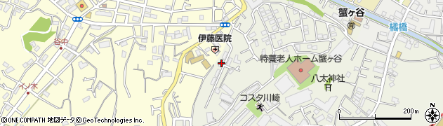 神奈川県川崎市高津区蟹ケ谷251周辺の地図
