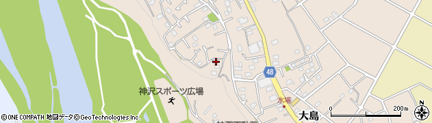 神奈川県相模原市緑区大島2570周辺の地図