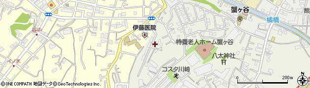 神奈川県川崎市高津区蟹ケ谷243周辺の地図