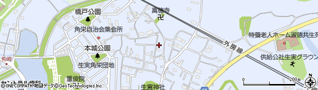 千葉県千葉市中央区生実町1410周辺の地図