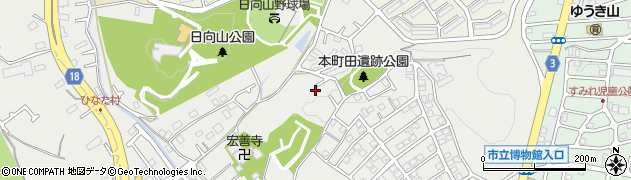 東京都町田市本町田3399-20周辺の地図