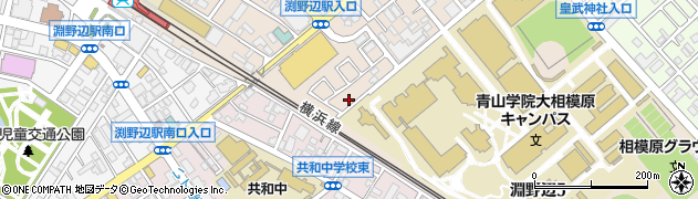 神奈川県相模原市中央区淵野辺5丁目1-91周辺の地図
