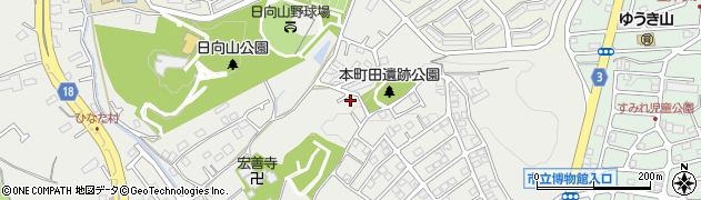 東京都町田市本町田3399-17周辺の地図