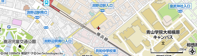 神奈川県相模原市中央区淵野辺5丁目1-62周辺の地図