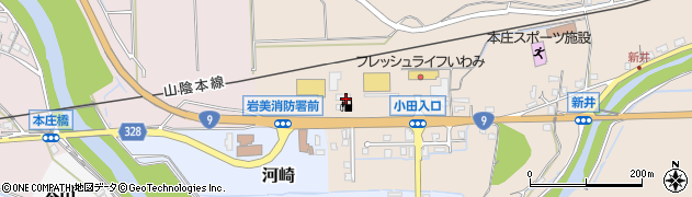 株式会社ＪＡいなば燃料センター　いわみＳＳ周辺の地図
