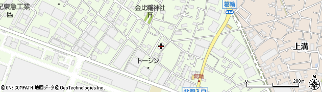 神奈川県相模原市中央区田名2849周辺の地図