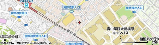 神奈川県相模原市中央区淵野辺5丁目1-38周辺の地図