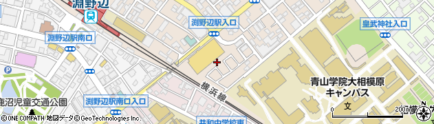 神奈川県相模原市中央区淵野辺5丁目1-51周辺の地図