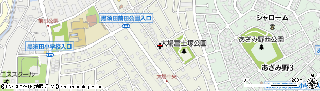 神奈川県横浜市青葉区大場町388-8周辺の地図