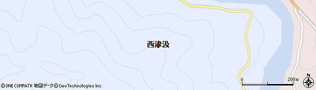 岐阜県揖斐川町（揖斐郡）西津汲周辺の地図