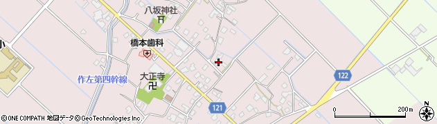 千葉県山武市本須賀1550周辺の地図