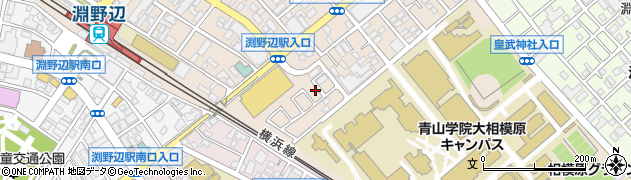 神奈川県相模原市中央区淵野辺5丁目1-28周辺の地図
