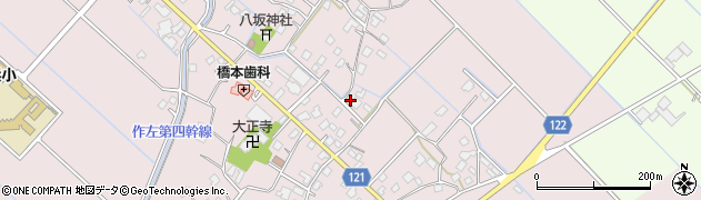 千葉県山武市本須賀1549周辺の地図